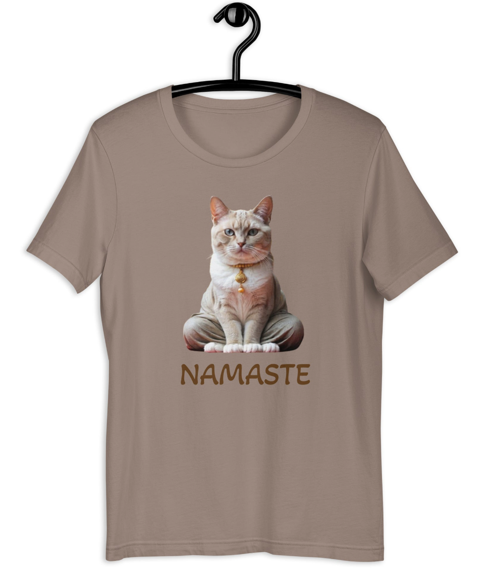 Cat Namaste t-shirt