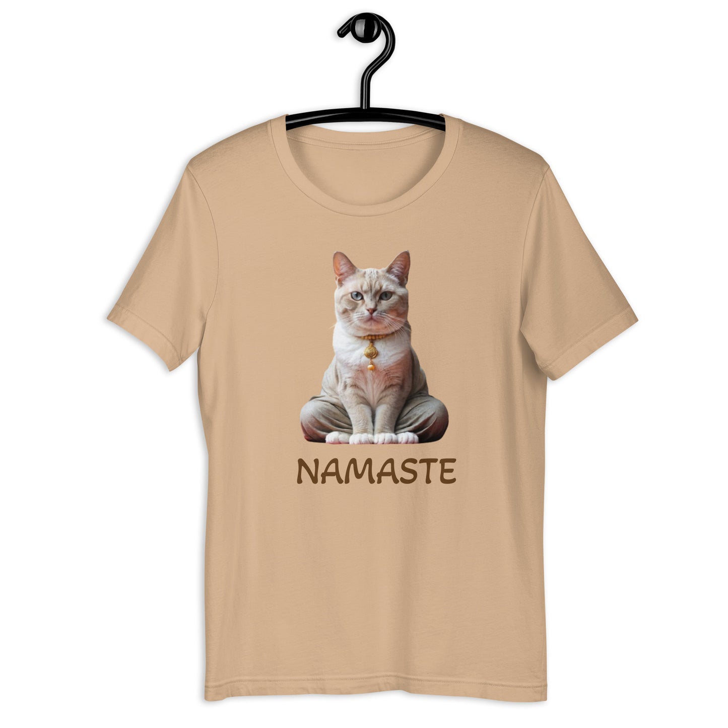 Cat Namaste t-shirt