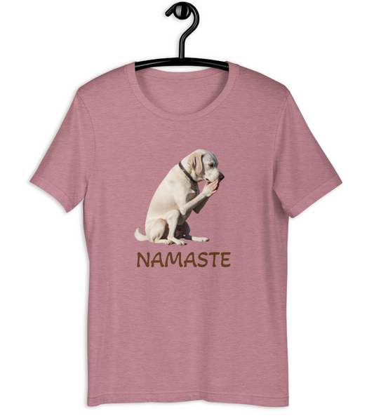 Dog Namaste  t-shirt