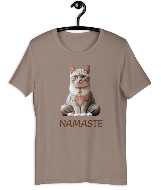 Cat Namaste  t-shirt
