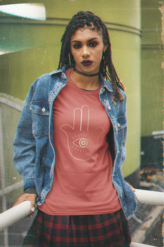 Women Hamsa hand Unisex t-shirt