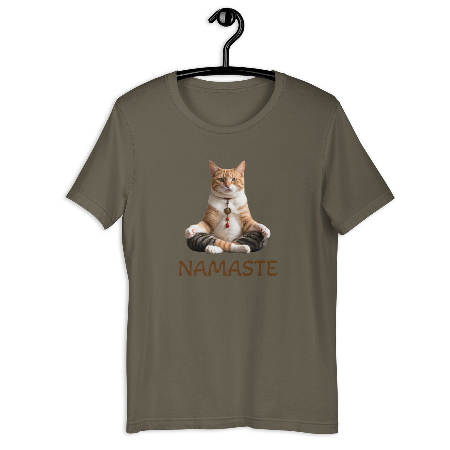 Namaste Cat Unisex t-shirt